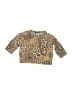 Dori Creations Animal Print Gold Pullover Sweater Size 6-12 mo - photo 1