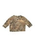 Dori Creations Animal Print Gold Pullover Sweater Size 6-12 mo - photo 2