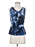 Calvin Klein Blue Sleeveless Top Size S (estimated) - photo 1