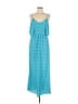 Dina Be 100% Polyester Blue Casual Dress Size M - photo 1