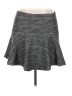 Elle Chevron-herringbone Gray Casual Skirt Size 16 - photo 1