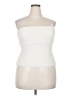 Dissh 100% Polyester Ivory Tube Top Size XXL - photo 1