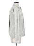 Splendid Metallic Gray Long Sleeve Button-Down Shirt Size XS - photo 4