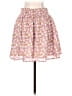 Old Navy 100% Polyester Floral Pink Casual Skirt Size XS - photo 2
