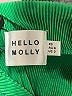 Hello Molly 100% Polyester Solid Green Casual Skirt Size 2 - photo 4