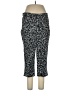 Christopher & Banks Animal Print Silver Casual Pants Size 12 - photo 1
