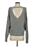 Express Metallic Gray Pullover Sweater Size S - photo 2