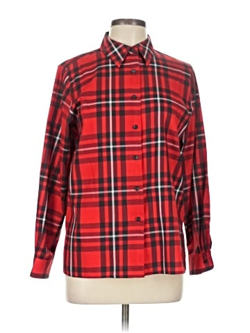 Foxcroft Long Sleeve Button-Down Shirt (view 1)