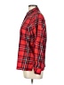 Foxcroft Plaid Red Long Sleeve Button-Down Shirt Size 10 (petite) - photo 5