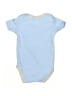 Little Beginnings Blue Short Sleeve Onesie Size 6-9 mo - photo 2