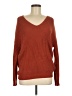 Alya Orange Pullover Sweater Size M - photo 1