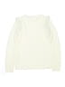 Pink Angel 100% Acrylic Ivory Pullover Sweater Size 10 - 12 - photo 2