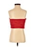 Zara 100% Polyester Red Sleeveless Top Size S - photo 2