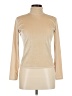 Agenda Tan Turtleneck Sweater Size M - photo 1