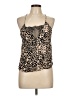 Blue Life 100% Rayon Tan Sleeveless Blouse Size L - photo 1