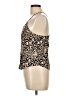 Blue Life 100% Rayon Tan Sleeveless Blouse Size L - photo 5