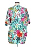 Jodifl 100% Polyester Tropical Teal Kimono Size S - photo 2