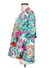 Jodifl 100% Polyester Tropical Teal Kimono Size S - photo 5