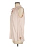 Ann Taylor LOFT 100% Polyester Ivory Sleeveless Blouse Size M - photo 5