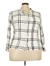 Max Jeans Ivory 3/4 Sleeve Button-Down Shirt Size 2X - photo 1