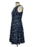 R&K Floral Blue Casual Dress Size 8 - photo 5