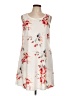 Unbranded Floral Ivory Casual Dress Size L - photo 1