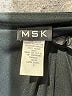 MSK 100% Polyester Solid Black Casual Skirt Size L - photo 4