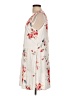Unbranded Floral Ivory Casual Dress Size L - photo 5