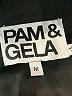 Pam & Gela Black Track Jacket Size M - photo 6