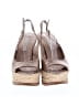 Pura Lopez 100% Leather Brown Tan Wedges Size EU 39 1/2 - photo 2