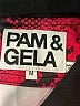 Pam & Gela Animal Print Red Track Jacket Size M - photo 6