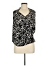 Laundry by Shelli Segal Black 3/4 Sleeve Blouse Size M - photo 1
