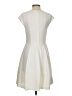 Halston Heritage Solid Ivory Cocktail Dress Size 2 - photo 2