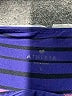 Athleta 100% Polyester Stripes Blue Active Pants Size L - photo 7