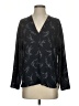 Vince. 100% Polyester Black Long Sleeve Blouse Size XS - photo 1