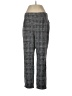 Express Houndstooth Gray Casual Pants Size L - photo 1