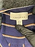 Topshop Blue Long Sleeve Blouse Size 6 - photo 7
