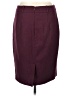 Mossimo 100% Polyester Solid Burgundy Formal Skirt Size 12 - photo 2