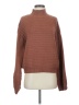 Unbranded 100% Polyester Solid Brown Turtleneck Sweater Size S - photo 1