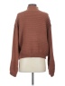 Unbranded 100% Polyester Solid Brown Turtleneck Sweater Size S - photo 2
