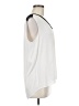 T Tahari 100% Polyester White Sleeveless Blouse Size M - photo 4