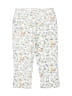 Kids Headquarters Floral White Casual Pants Size 4T - photo 2