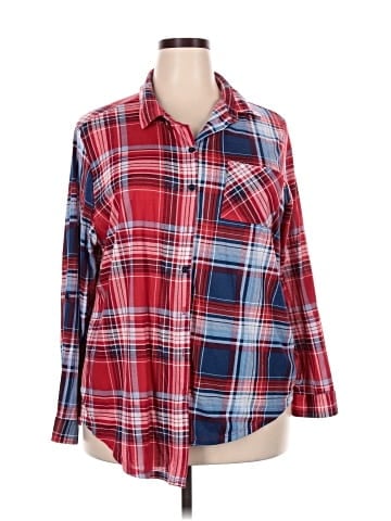 Paper Tee Long Sleeve Button-Down Shirt (view 1)