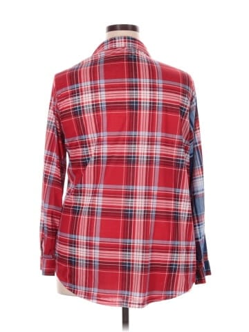 Paper Tee Long Sleeve Button-Down Shirt (view 2)