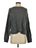 AEMI+CO 100% Acrylic Gray Pullover Sweater Size L - photo 1