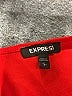 Express Solid Red Cocktail Dress Size S - photo 7