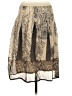 Elegance Graphic Tan Casual Skirt Size XXS (estimated) - photo 2