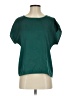 Shein 100% Polyester Green Short Sleeve Top Size S - photo 1