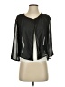 Love 21 100% Polyester Black 3/4 Sleeve Blouse Size S - photo 1