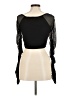 Shein Black Long Sleeve Top Size 6 - photo 2